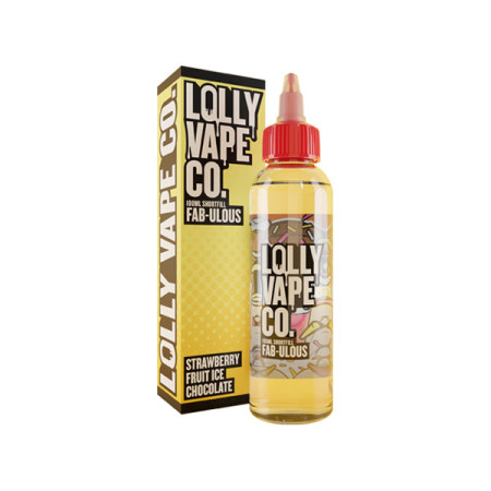 Lolly Vape Co 100ml Shortfill 0mg (80VG/20PG) - Flavour: Fab-ulous