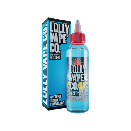 Lolly Vape Co 100ml Shortfill 0mg (80VG/20PG) - Flavour: Rock-it