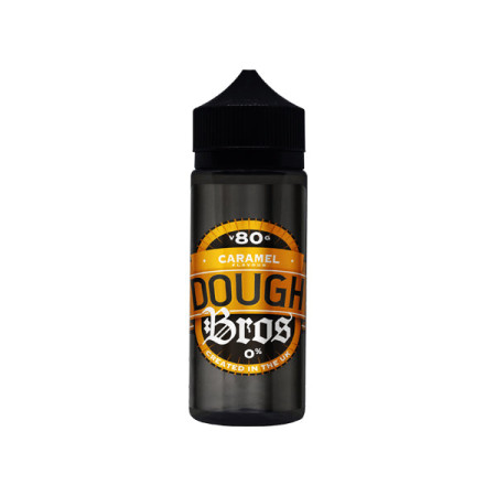 Dough Bros 100ml Shortfill 0mg (80VG/20PG) - Flavour: Caramel