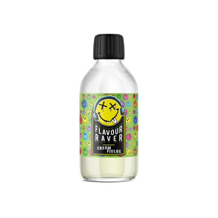 Flavour Raver 200ml Shortfill 0mg (80VG/20PG) - Flavour: Cream Fields