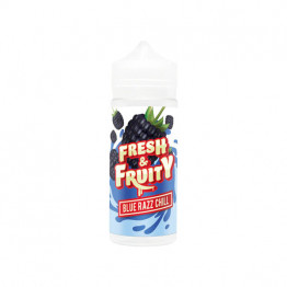 Fresh & Fruity 100ml Shortfill 0mg (80VG/20PG) - Flavour: Blue Razz Chill