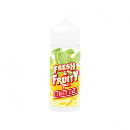 Fresh & Fruity 100ml Shortfill 0mg (80VG/20PG) - Flavour: Sweet Lime