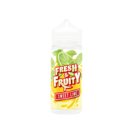 Fresh & Fruity 100ml Shortfill 0mg (80VG/20PG) - Flavour: Sweet Lime