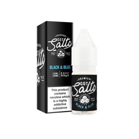 20mg Got Salts 10ml Nic Salts (50VG/50PG) - Flavour: Black & Blue