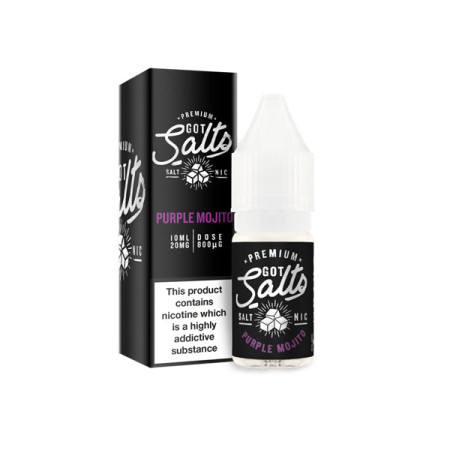 20mg Got Salts 10ml Nic Salts (50VG/50PG) - Flavour: Purple Mojito