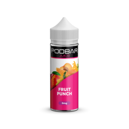 Podbar Juice 100ml Shortfill 0mg (50VG/50PG) - Flavour: Fruit Punch