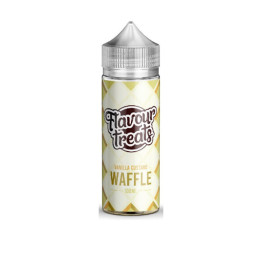 Flavour Treats by Ohm Boy 100ml Shortfill 0mg (70VG/30PG) - Flavour: Vanilla Custard Waffle