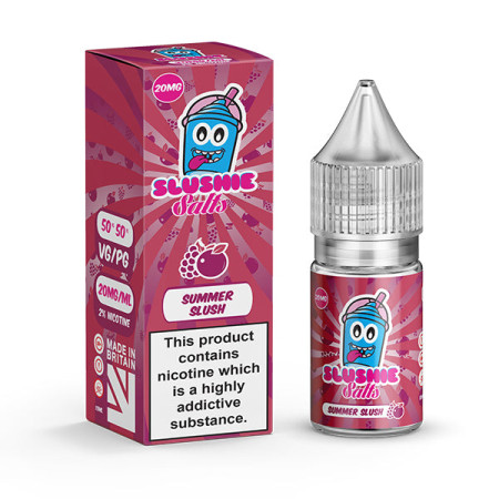 20mg Slushie by Liqua Vape 10ml Flavoured Nic Salts - Size: Summer Slush