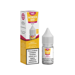 20mg Wunderbar 6000 Salts 10ml Nic Salts (60PG/40VG) - Flavour: Berry Lemonade