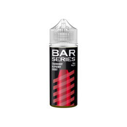 Bar Series 100ml Shortfill 0mg (70VG/30PG) - Flavour: Strawberry Raspberry Cherry