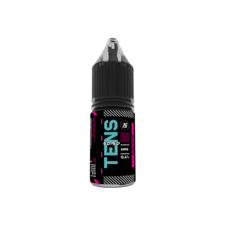 3mg Tens 50/50 10ml (50VG/50PG) - Pack Of 10 - Flavour: Bubblegum