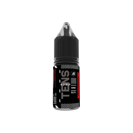 12mg Tens 50/50 10ml (50VG/50PG) - Pack Of 10 - Flavour: Fruity Blackjack