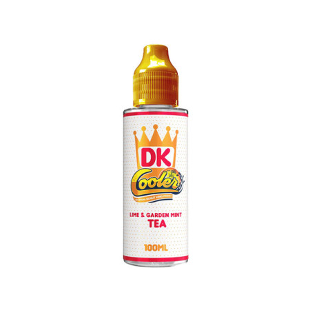 DK Cooler 100ml Shortfill 0mg (70VG/30PG) - Flavour: Lime & Garden Mint Tea