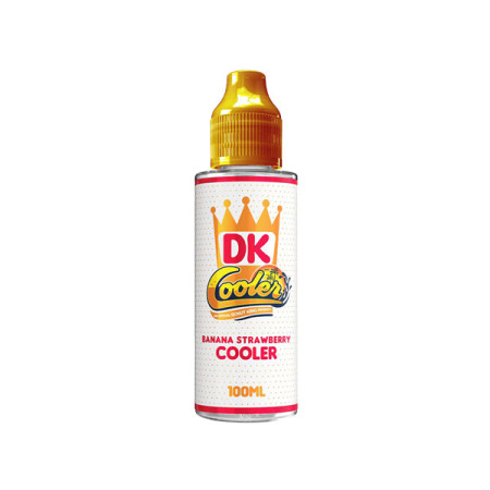 DK Cooler 100ml Shortfill 0mg (70VG/30PG) - Flavour: Banana Strawberry Cooler