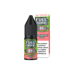 10mg Full Tank 3K Bar Nic Salt 10ml (50VG/50PG) - Flavour: Strawberry Kiwi