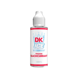 DK Ice 100ml Shortfill 0mg (70VG/30PG) - Flavour: Frozen Blackcurrant