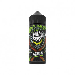 Killa Kandy 100ml Shortfill 0mg (80VG/20PG) - Flavour: Outbreak