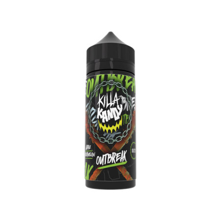 Killa Kandy 100ml Shortfill 0mg (80VG/20PG) - Flavour: Outbreak