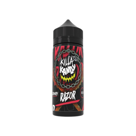 Killa Kandy 100ml Shortfill 0mg (80VG/20PG) - Flavour: Razor