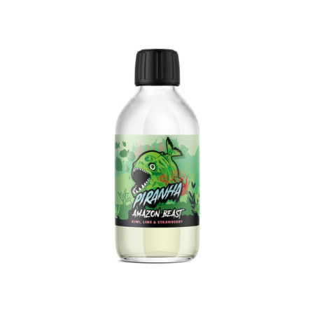 Piranha 200ml Shortfill 0mg (80VG/20PG) - Flavour: Amazon Beast