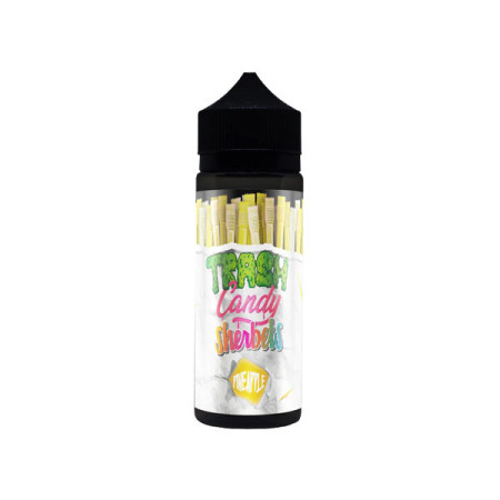 Trash Candy 100ml Shortfill 0mg (80VG/20PG) - Flavour: Pineapple Sherbet