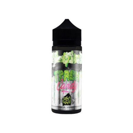 Trash Candy 100ml Shortfill 0mg (80VG/20PG) - Flavour: Green Gummy