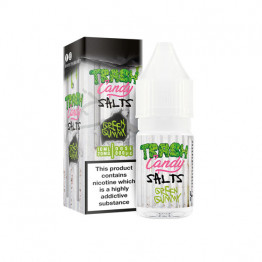 10mg Trash Candy Salts 10ml Nic Salts (50VG/50PG) - Flavour: Green Gummy