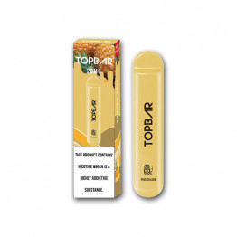 20mg Top Bar Disposable Vape Pod 600 Puffs - Flavour: Pina Colada