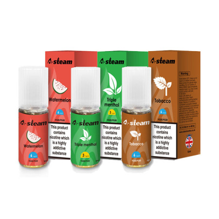 A-Steam Fruit Flavours 3MG 10ML (50VG/50PG) - Flavour: Ice Berg