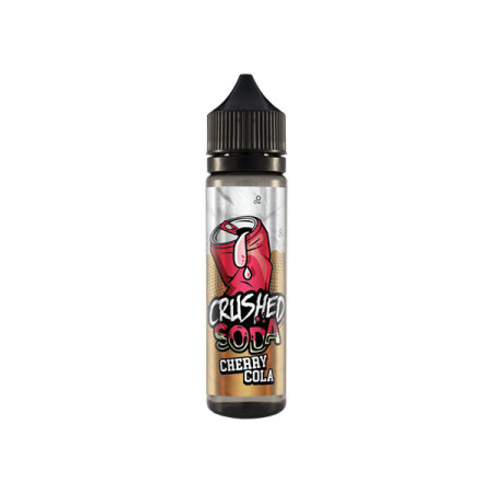 Crushed Soda 50ml Shortfill 0mg (80VG/20PG) - Flavour: Cherry Cola Soda