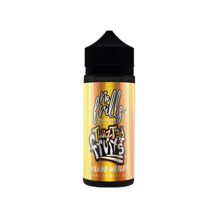 No Frills Collection Twizted Fruits 80ml Shortfill 0mg (80VG/20PG) - Flavour: Mango Medley