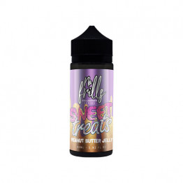 No Frills Collection Sweet Treats 80ml Shortfill 0mg (80VG/20PG) - Flavour: Peanut Butter & Jelly