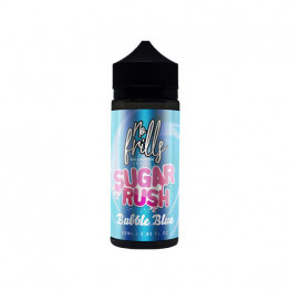 No Frills Collection Sugar Rush 80ml Shortfill 0mg (80VG/20PG) - Flavour: Bubble Blue