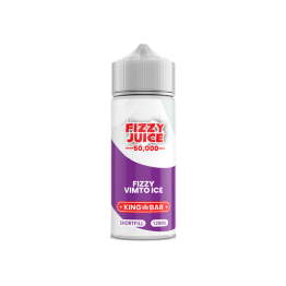 Fizzy Juice King Bar 100ml Shortfill 0mg (70VG/30PG) - Flavour: Fizzy Vimto Ice