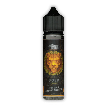 The Panther Series by Dr Vapes 50ml Shortfill 0mg (78VG/22PG) - Flavour: Gold