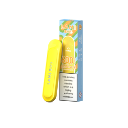 20mg LAMI Vape SKIS Disposable 600 Puffs - Flavour: Icy Mango