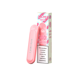 20mg LAMI Vape SKIS Disposable 600 Puffs - Flavour: Cotton Candy