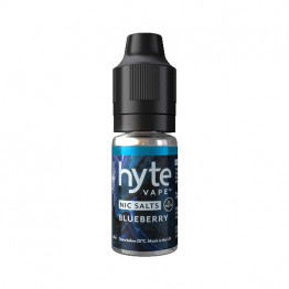 11mg Hyte Vape 10ml Nic Salts (50VG/50PG) - Flavour: Blueberry