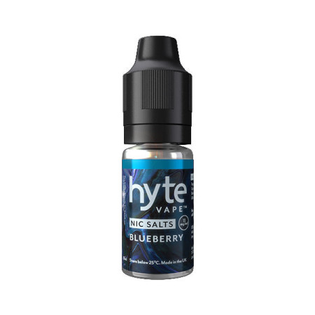 11mg Hyte Vape 10ml Nic Salts (50VG/50PG) - Flavour: Blueberry