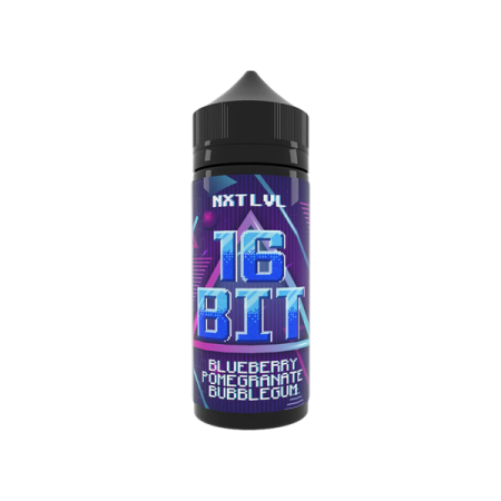 16 Bit 100ml Shortfill 0mg (70VG/30PG) - Flavour: NXT LVL