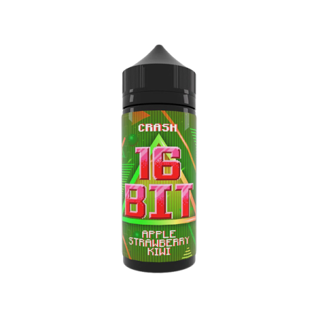 16 Bit 100ml Shortfill 0mg (70VG/30PG) - Flavour: CRASH