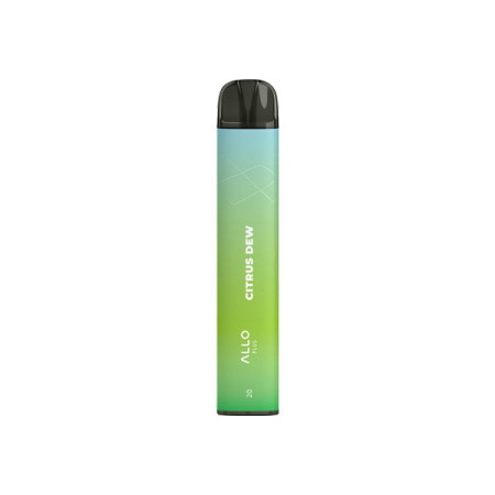 20mg Allo Plus Refresh Disposable Vape Device 500 Puffs - Flavour: Citrus Dew