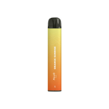 20mg Allo Plus Refresh Disposable Vape Device 500 Puffs - Flavour: Orange Sunrise