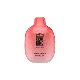 20mg Aroma King Jewel Mini Disposable Vape Device 600 Puffs - Flavour: Apple Peach Lychee