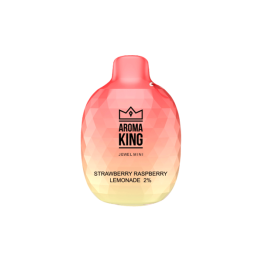 20mg Aroma King Jewel Mini Disposable Vape Device 600 Puffs - Flavour: Strawberry Raspberry Lemonade