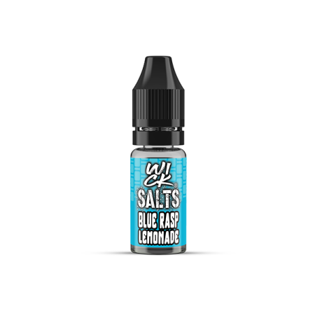 9mg Wick Addiction Wick Salts 10ml Nic Salts (50VG/50PG) - Flavour: Blue Rasp Lemonade