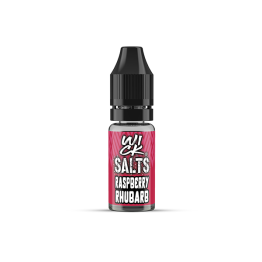 18mg Wick Addiction Wick Salts 10ml Nic Salts (50VG/50PG) - Flavour: Raspberry Rhubarb