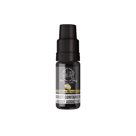 20mg Little Dessert Salts 10ml Nic Salts (50VG/50PG) - Flavour: Lemon Meringue