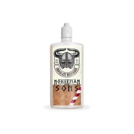 Norsemen 100ml Short-fill Flask Milkshakes 0mg (70VG/30PG) - Flavour: Chocolate Milkshake