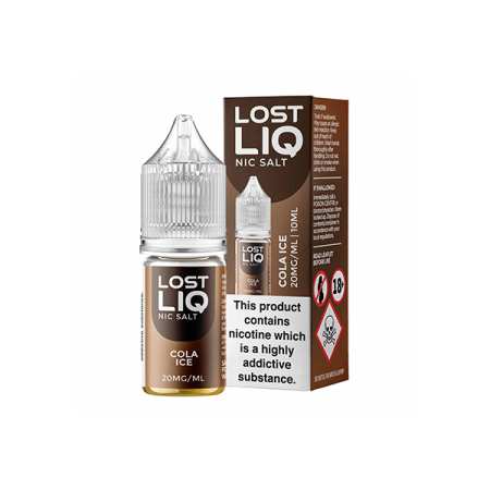 Lost Liq 20mg Nic Salts (50VG/50PG) - Flavour: Cola